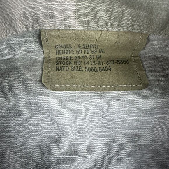 Vintage US Army Camo Coat Men Small Extra Short DCU Desert Camoflauge 2nd ID - Picture 3 of 13